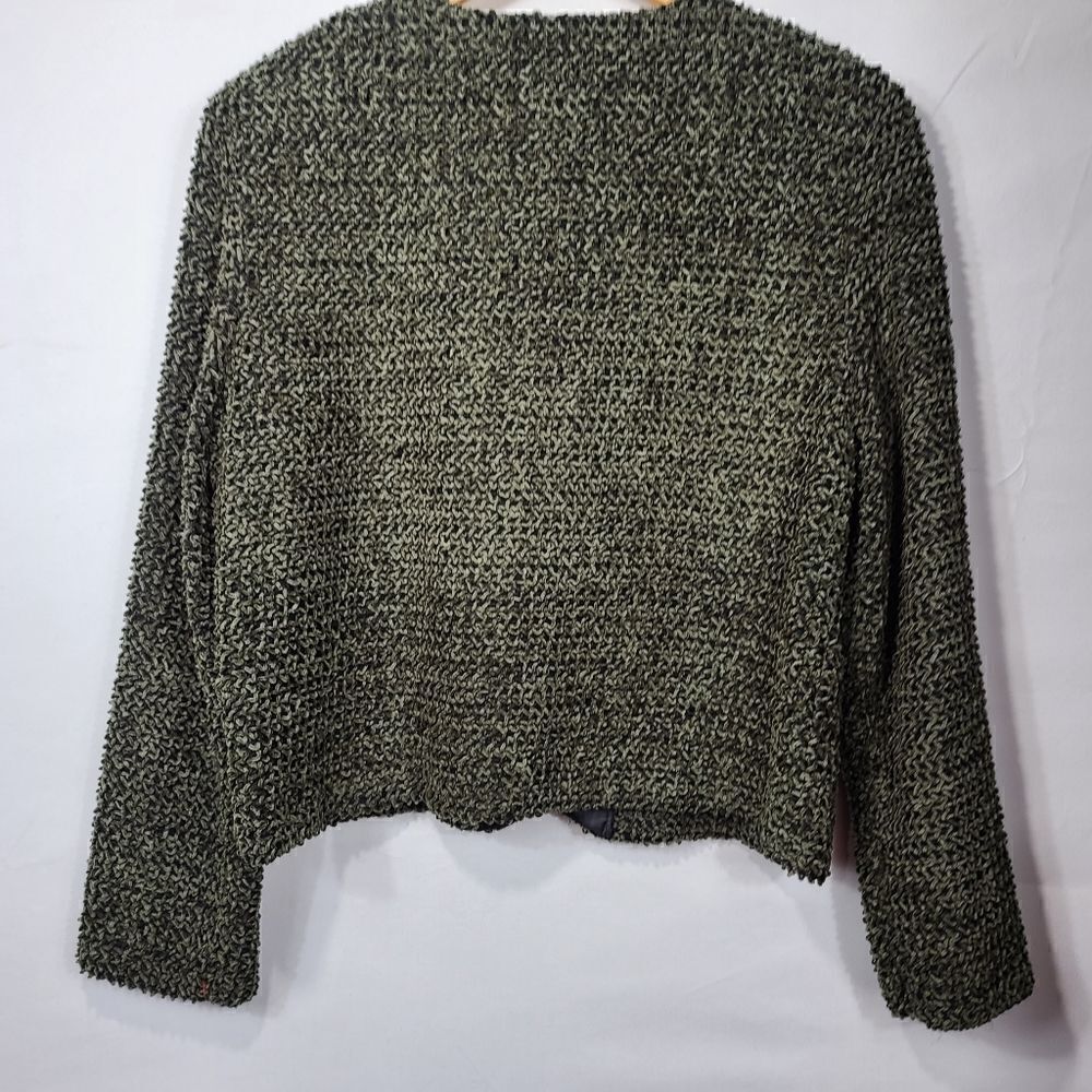 First Option Cropped button down sweater - Picture 9 of 12